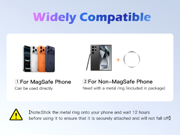 [1s-Open] Magnetic Phone Tripod for iPhone MagSafe