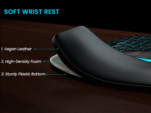 rechargeable wireless keyboard and mouse combo