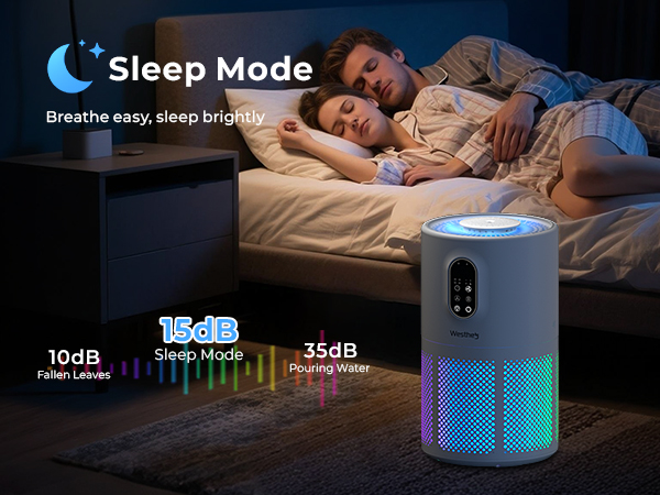 home air purifiers with sleep mode