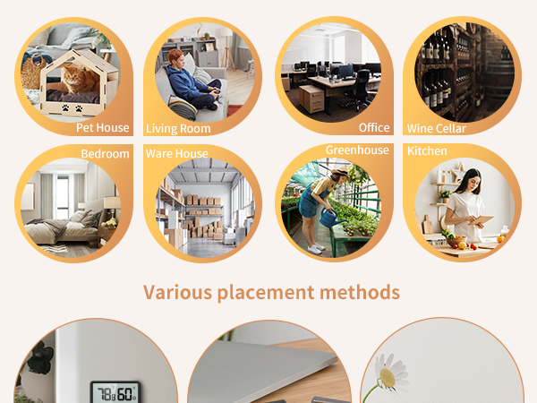 Various placement methods