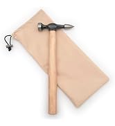 Pick and Finishing Hammer, Auto Body Repair Hammer (11.4” x 4.9” x 1” crowned face hammer)