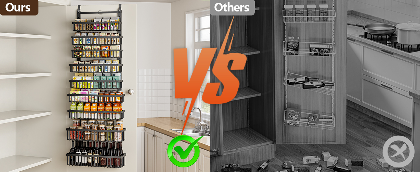 Over The Door Pantry Organizer