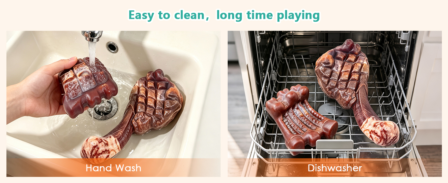 dog toys easy to clean