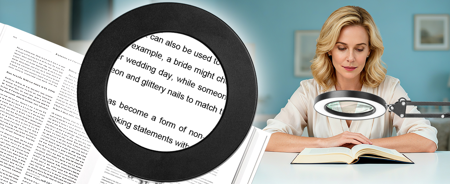 magnifying light for reading jewelry magnifying glass with light professional