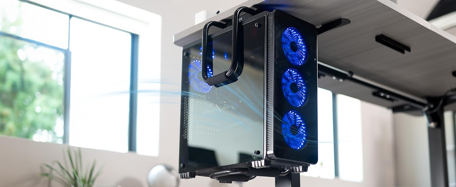 Heavy Duty Under Desk PC Mount