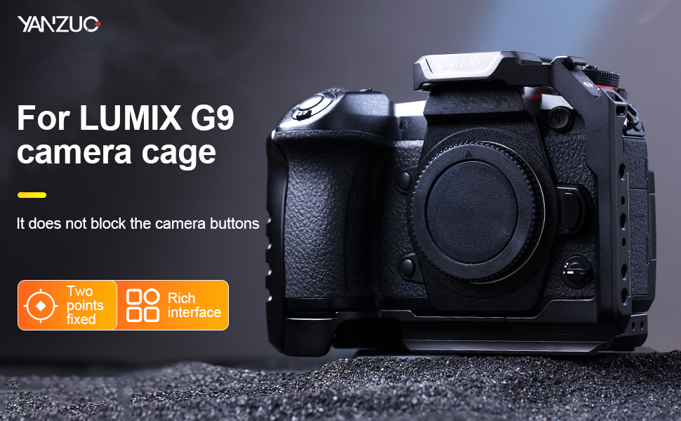 Camera cage For Panasonic G9