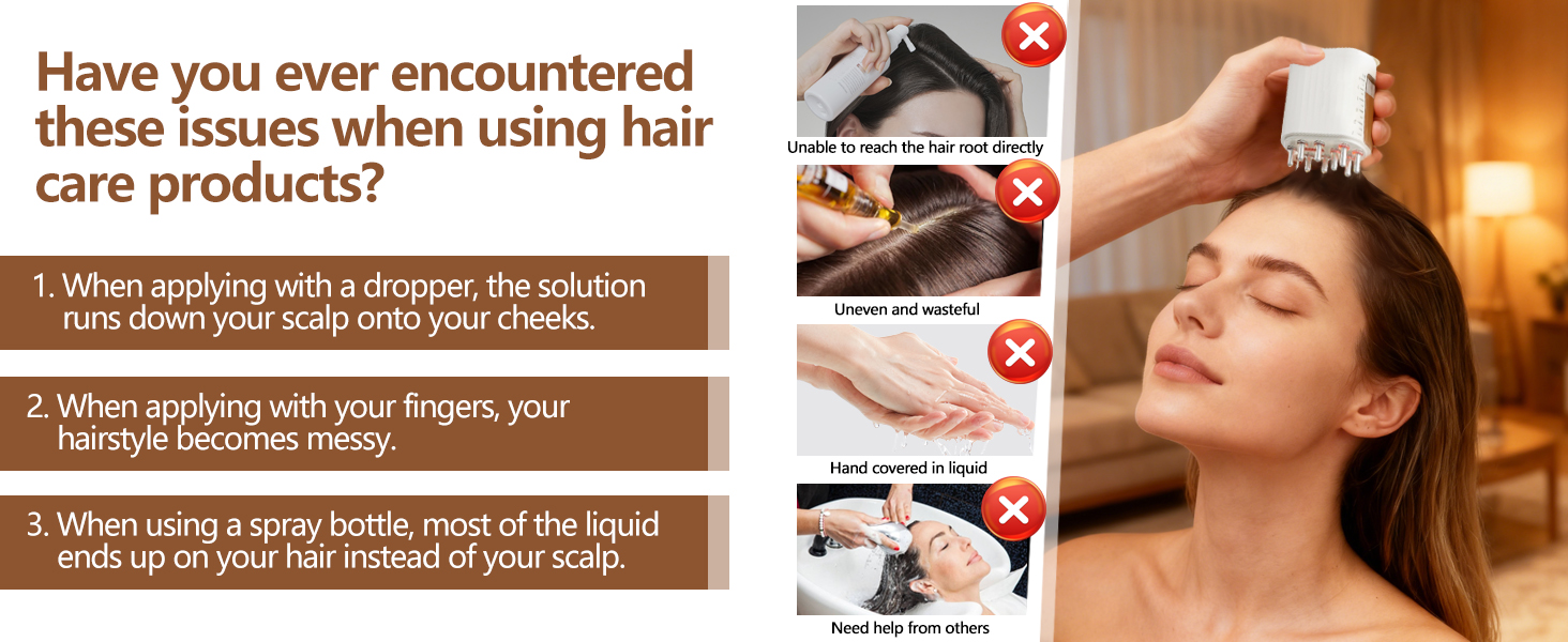 Scalp Oil Applicator