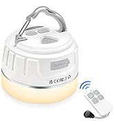 Sinvitron Camping Lantern Rechargeable,5200mAh Camping Tent Lights with Remote Control,1000LM, Up...