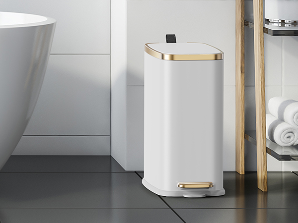 Small trash can with lid for Bathroom