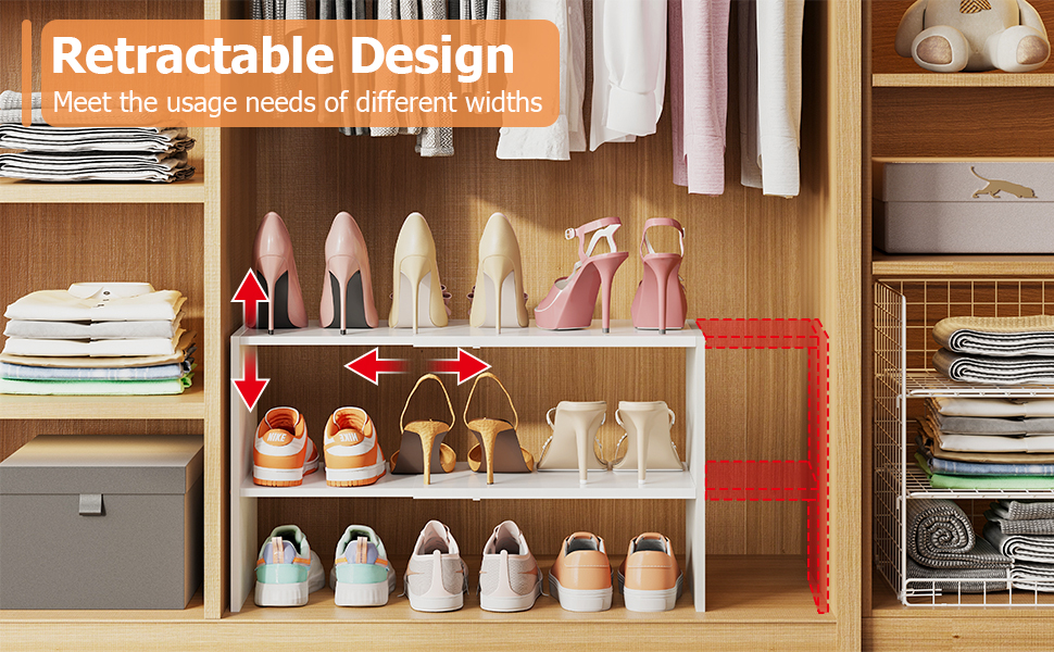 Expandable Shoe Shelf