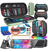 Switch 2 Accessories, [Charge Inside]Case Bundle for Nintendo Switch 2 2025 Console, FYOUNG 23 IN...
