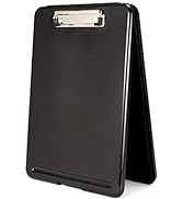 Hongri Plastic Clipboard with Storage, Open Nursing Clipboard Foldable Storage for Nurses, Lawyer...