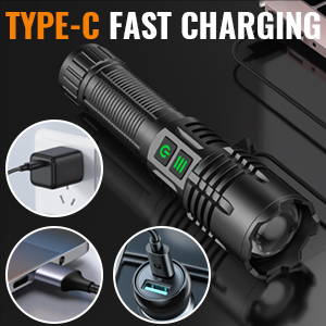 usb flashlight fast charging