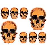 DS. DISTINCTIVE STYLE Skull Balloons 8 Pieces 23.6 Inch Halloween Foil Balloons Great Addition fo...