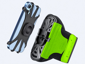 wristband phone holder
