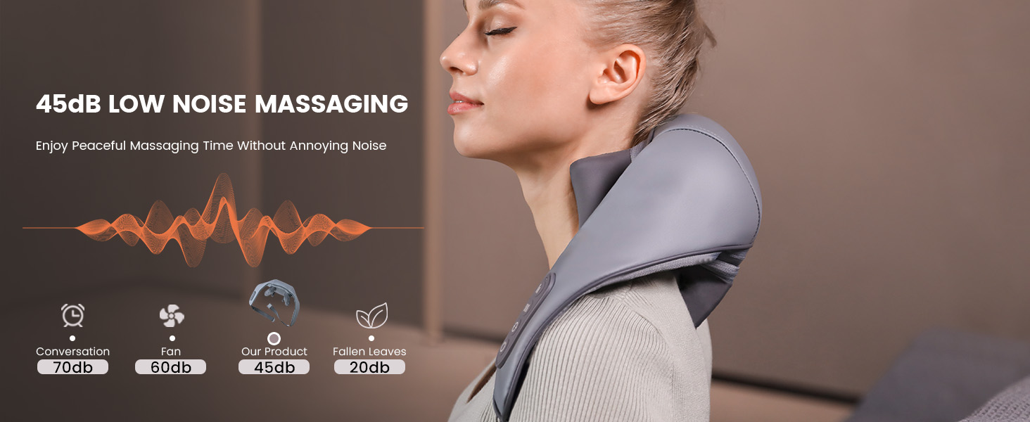 BREO N5 MINI CERVICAL AND SHOULDER MASSAGER WITH HEAT