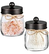 SheeChung Bathroom Decor, Bathroom Organizers and Storage, Qtip Holder, Vanity Decor, Cute Mason ...