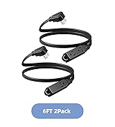 DEWENWILS 3 Outlet Extension Cord with Flat Plug, 3FT 16/3 Awg Grounded Power Cable for Indoor Us...