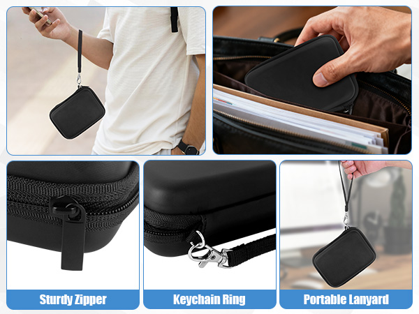 Lightweight and Portable Travel Electronic Organizer