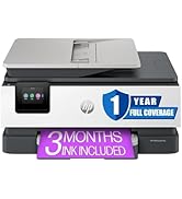 HP OfficeJet Pro 8135e Wireless All-in-One Color Inkjet Printer, Print, Scan, Copy, Fax, ADF, Dup...