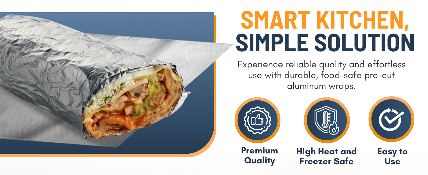 pop up foils foil paper for food pre cut aluminum foil sheets