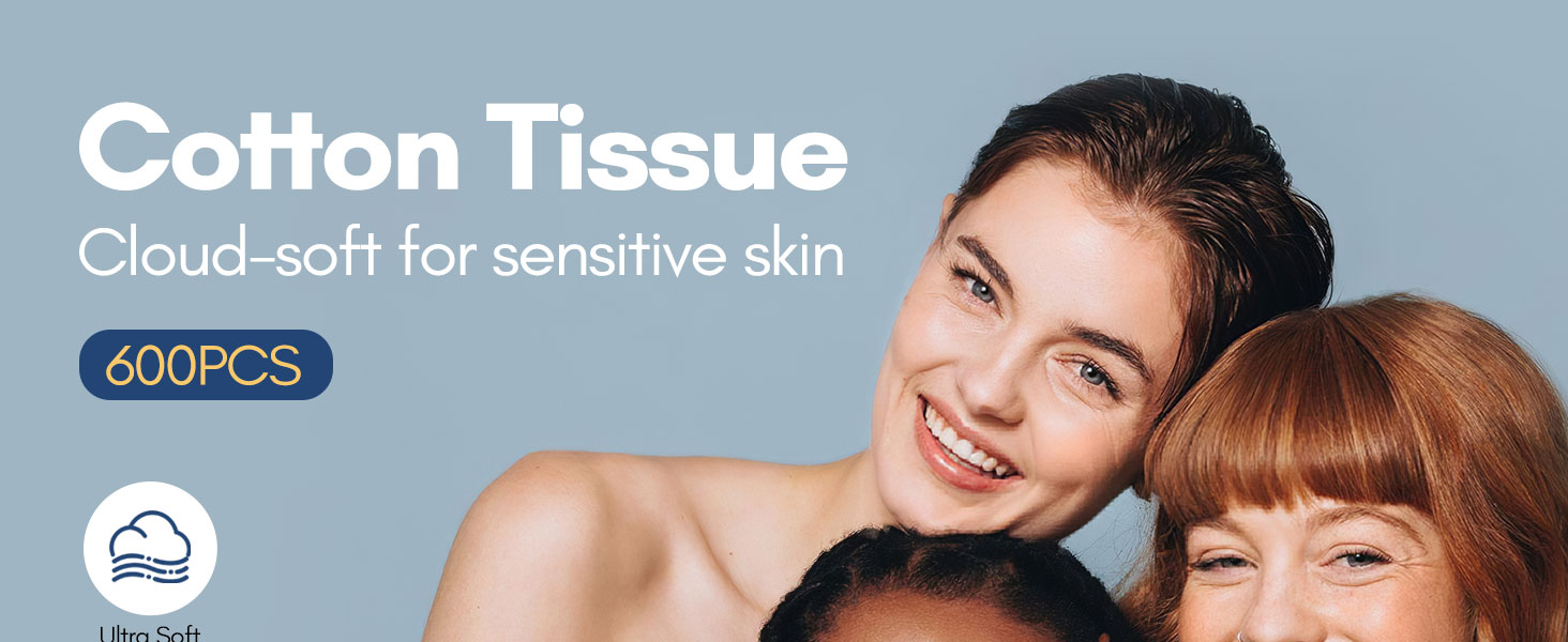 PoeticEHome disposable cotton tissue face towel