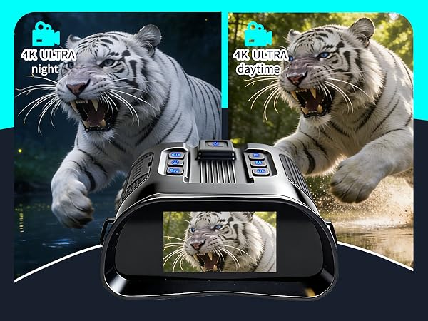 Night Vision Goggles for Adults, 4K Night Vision Binoculars
