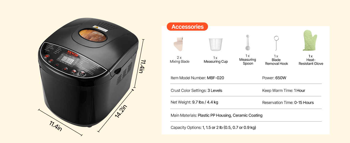 2lb bread making machine