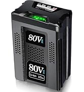 Emanjor 80V 3.5Ah Li-ion Replacement Battery for Kobalt 80-Volt Max Lithium Ion Battery KB2580-06...