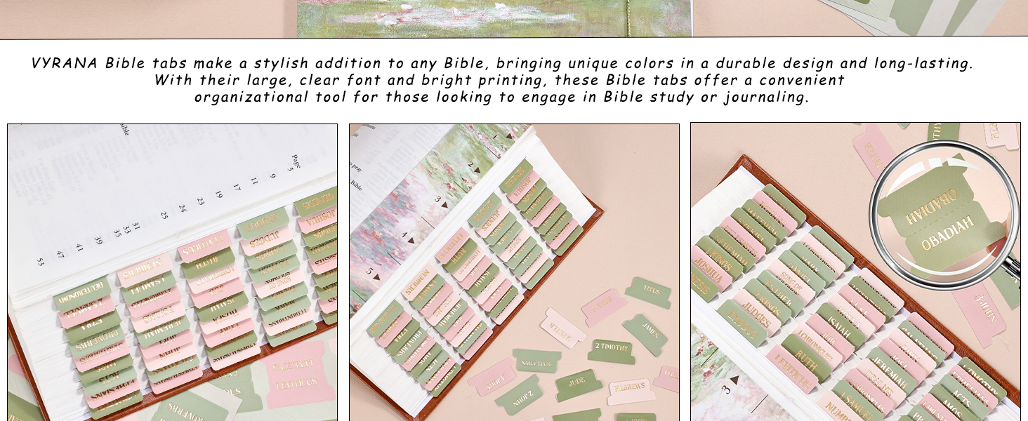 Bible tabs