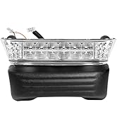 Drive-up Club Car Precedent Led Head Light with Bumper Replacement for 2004-UP Electric Golf Carts