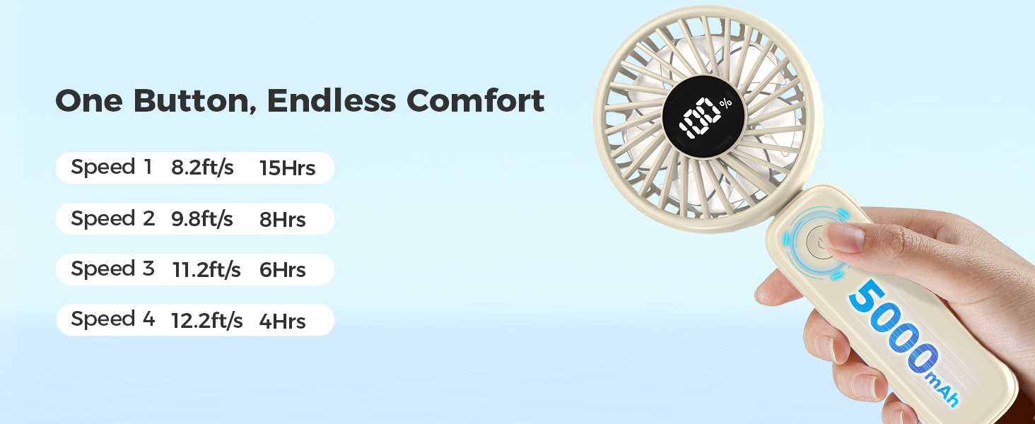 powerful handheld fan mini handheld fan portable handheld fan