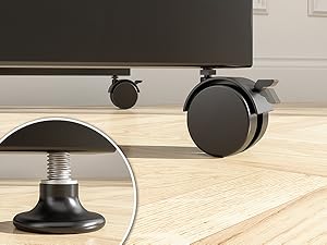 tv floor stand or tv rolling stand 