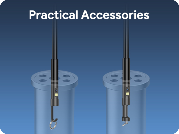 DEPSTECH Dual Lens Industrial Endoscope, 1080P Digital Borescope Inspection Camera