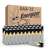 Energizer Alkaline Power AAA Batteries, 32 Count, Long-Lasting Triple A Batteries, Suitable for E...