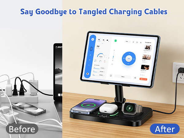 wireless charging station