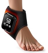 Foot Massager for Neuropathy, Rechargeable Ankle Heating Pad with Massage for Circulation, Foot a...