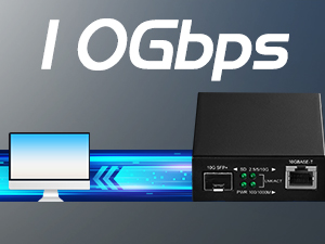 10G Fiber Media Converter