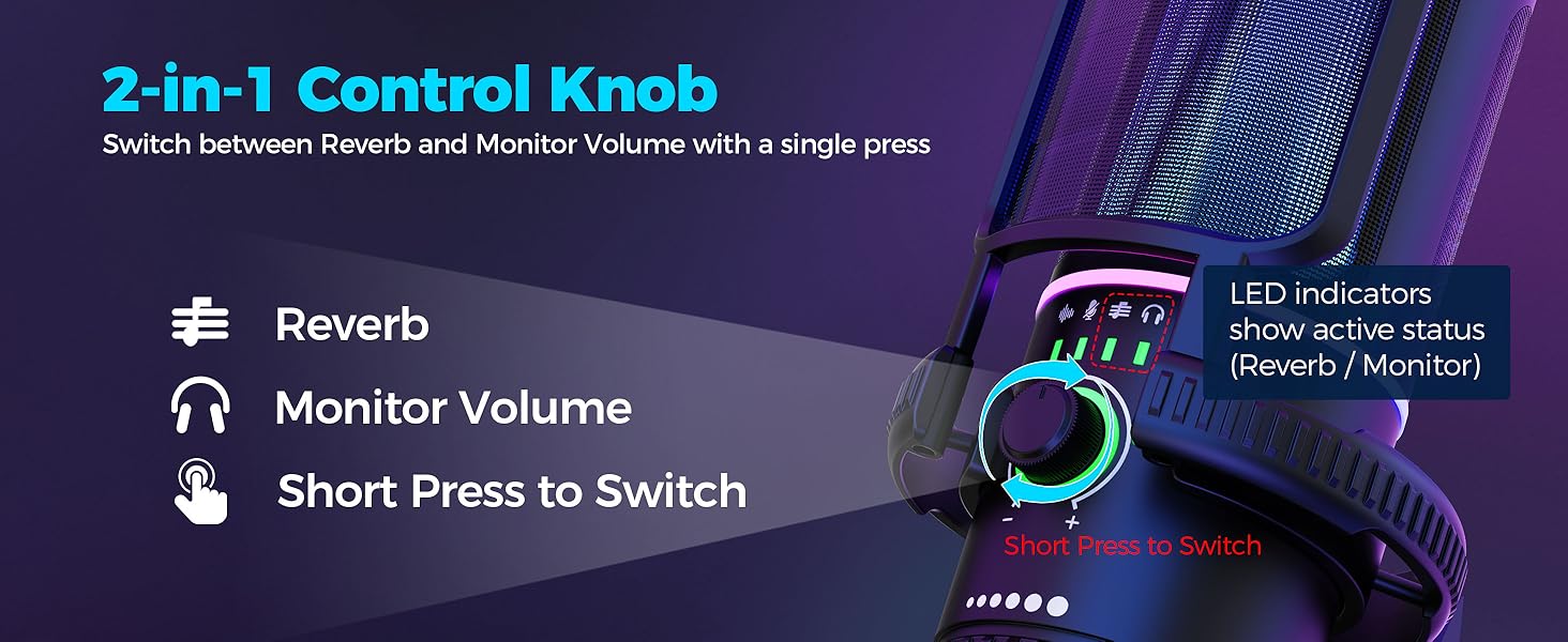 2-in-1 Control Knob