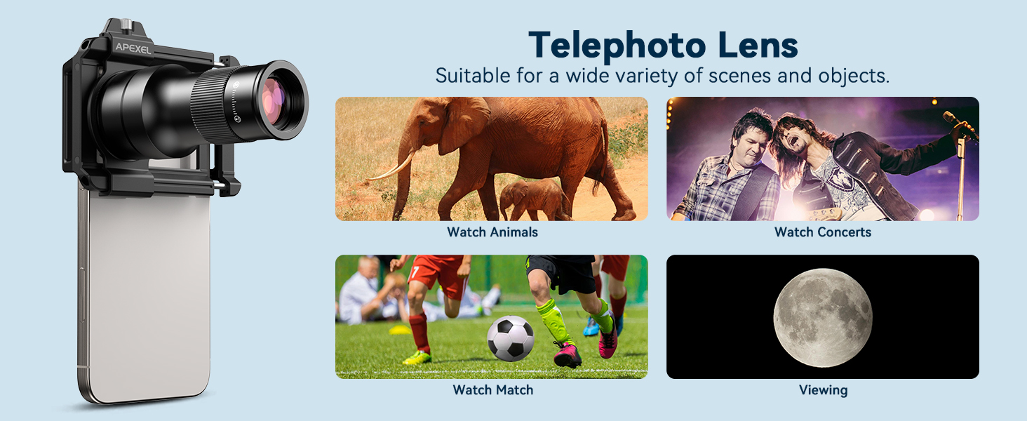 telephoto lens for iphone