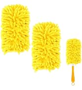 KEEPOW Reusable Microfiber Duster Refill Compatible with Swiffer Hand Duster, Heavy Duty Duster R...