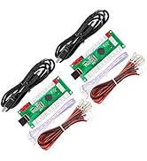 EG STARTS Arcade 2 Player Zero Delay USB Encoder to PC Games Controller Arcade Joystick Buttons f...