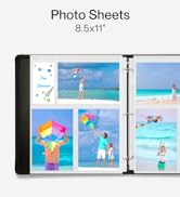 Dunwell Photo Album Refill Pages - (4x6) for Photos, 3-Ring Binder Photo Pockets, Each Photo Page...