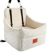 GL GLENSLAVE Dog Car Seat for Small/Medium Dogs, Dog Booster Car Seats with Thick Cushion for Dog...