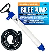 Manual Bilge Pump for Boats Kayak Canoe Hand Water Pump | Siphon Pump Bailer Kayaking Boat with H...