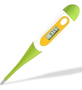 Easy@Home Digital Oral Thermometer for Kid, Baby, and Adult, Oral, Rectal and Underarm Temperatur...