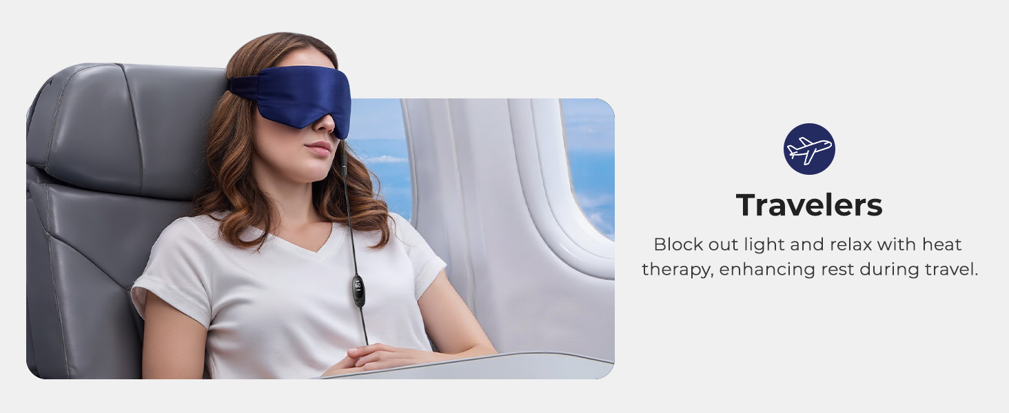 heated eye mask travel