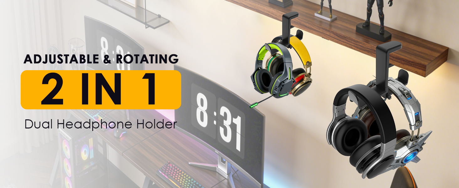 Clamp Headphone Stand