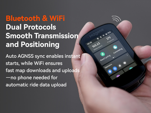 Bluetooth &amp;amp; WiFi Dual Protocols Smooth Transmission and Positioning