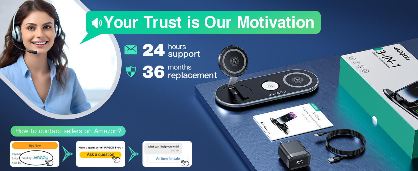 3 in 1 charging station for apple